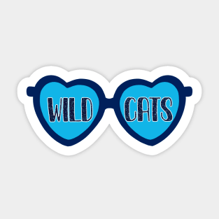 villanova sunglasses Sticker